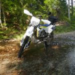 Husqvarna 701 creek crossing