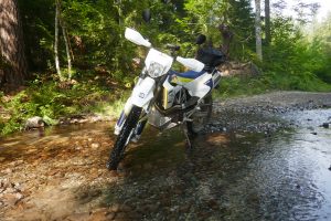 Husqvarna 701 creek crossing