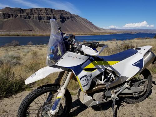 Husqvarna 701 adventure build